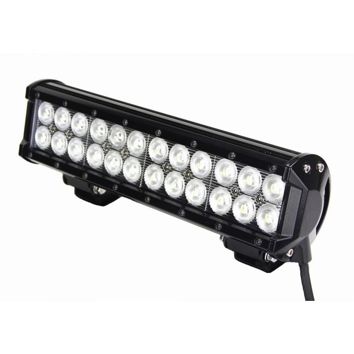 12 Inch LED Light Bar Dual Row 72 Watt Combo Defcon Series