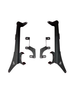 Jeep Gladiator JT Mojave Brackets for Dual Pods, 52” Roof Light Bar and 52” Cowl Light Bar