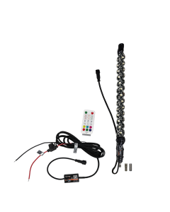 14 Inch HDX Glow Stixxs AM/FM Stubby Radio Antenna 