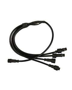 20inch 1 to 4 HDX 3PIN Splitter 
