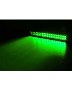 22 Inch LED Light Bar Dual Row 120 Watt Combo White/Green Magma Series