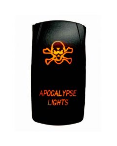 Rocker Switch Apocalypse 2 Way 5 Pin Amber