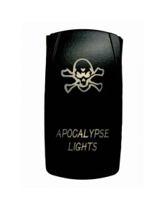 Rocker Switch Apocalypse 2 Way 5 Pin White