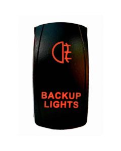 Rocker Switch Backup 2 Way 5 Pin Red