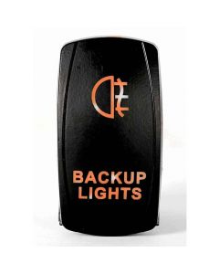 Rocker Switch Backup 2 Way 5 Pin Amber