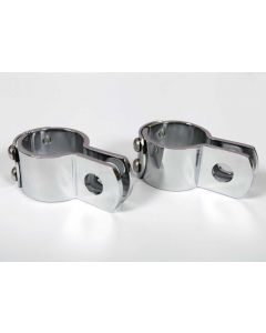 1 1/8 Inch Chrome Bar Clamp Universal