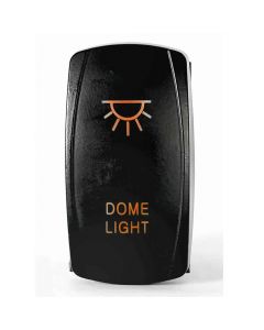 Rocker Switch Dome Lights 2 Way 5 Pin Amber
