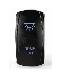 Rocker Switch Dome Lights 2 Way 5 Pin Blue
