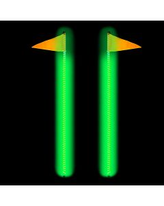 6 Foot RGB Glow Stixxs Whip Light Kit - Dual 