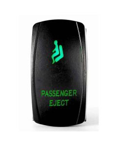 Rocker Switch Passenger Eject 2 Way 5 Pin Green