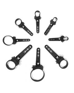 Light Bar Clamp 0.875 Inch Universal Swivel Bar Clamps