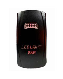 Rocker Switch LED Light Bar 2 Way 5 Pin Amber