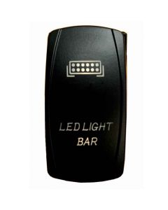 Rocker Switch LED Light Bar 2 Way 5 Pin Blue