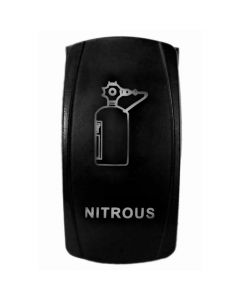 Rocker Switch Nitrous 2 Way 5 Pin White