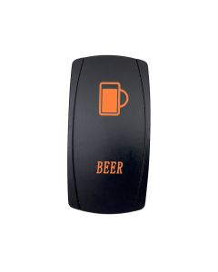 Rocker Switch Beer 2 Way 5 Pin Amber
