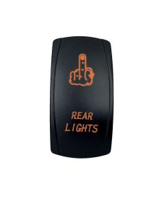 Rocker Switch Rear Lights 2 Way 5 Pin Amber