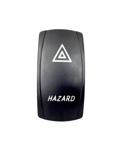 Rocker Switch Hazard 2 Way 5 Pin White