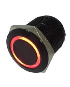 On/Off Flush Mount Switches 5 Pin 5 Amp Black/Amber