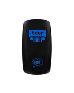 Rocker Switch Burp 2 Way 5 Pin Blue