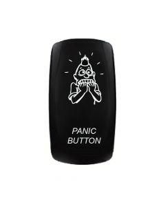 Rocker Switch Panic Button 2 Way 5 Pin White