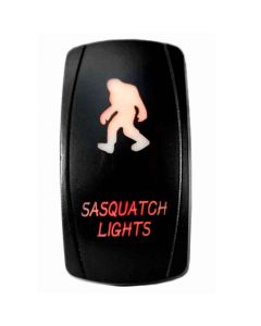 Rocker Switch Sasquatch 2 Way 5 Pin Amber