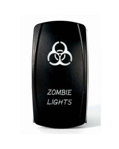 Rocker Switch Zombie 2 Way 5 Pin White